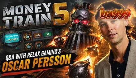 Money Train 5 slot game interface showing dynamic reels and characters